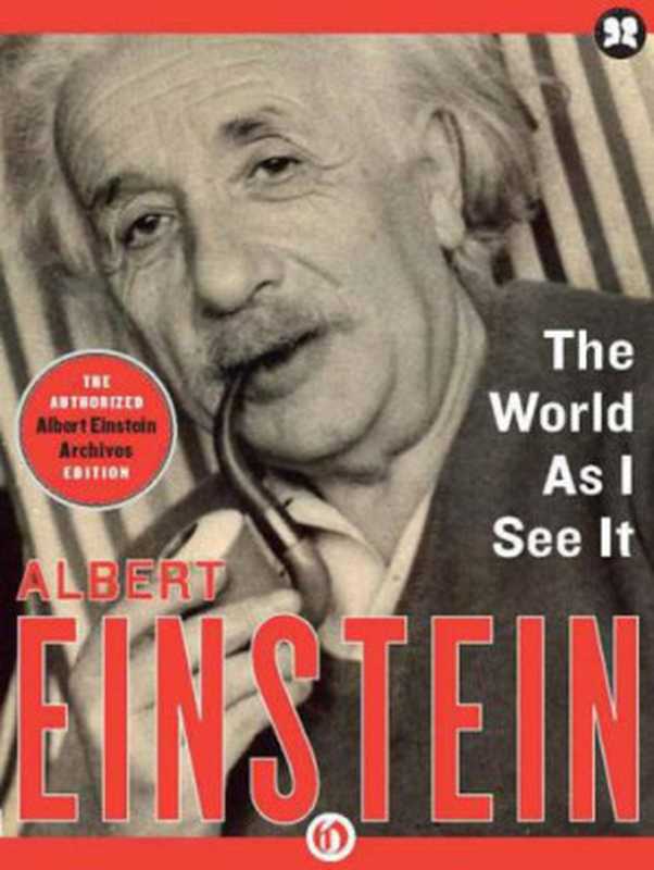 The World as I See It（Einstein Albert）（Book Tree 1949）