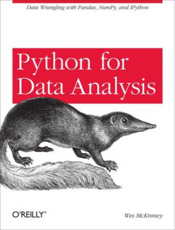 Python for Data Analysis（Wes McKinney）（O